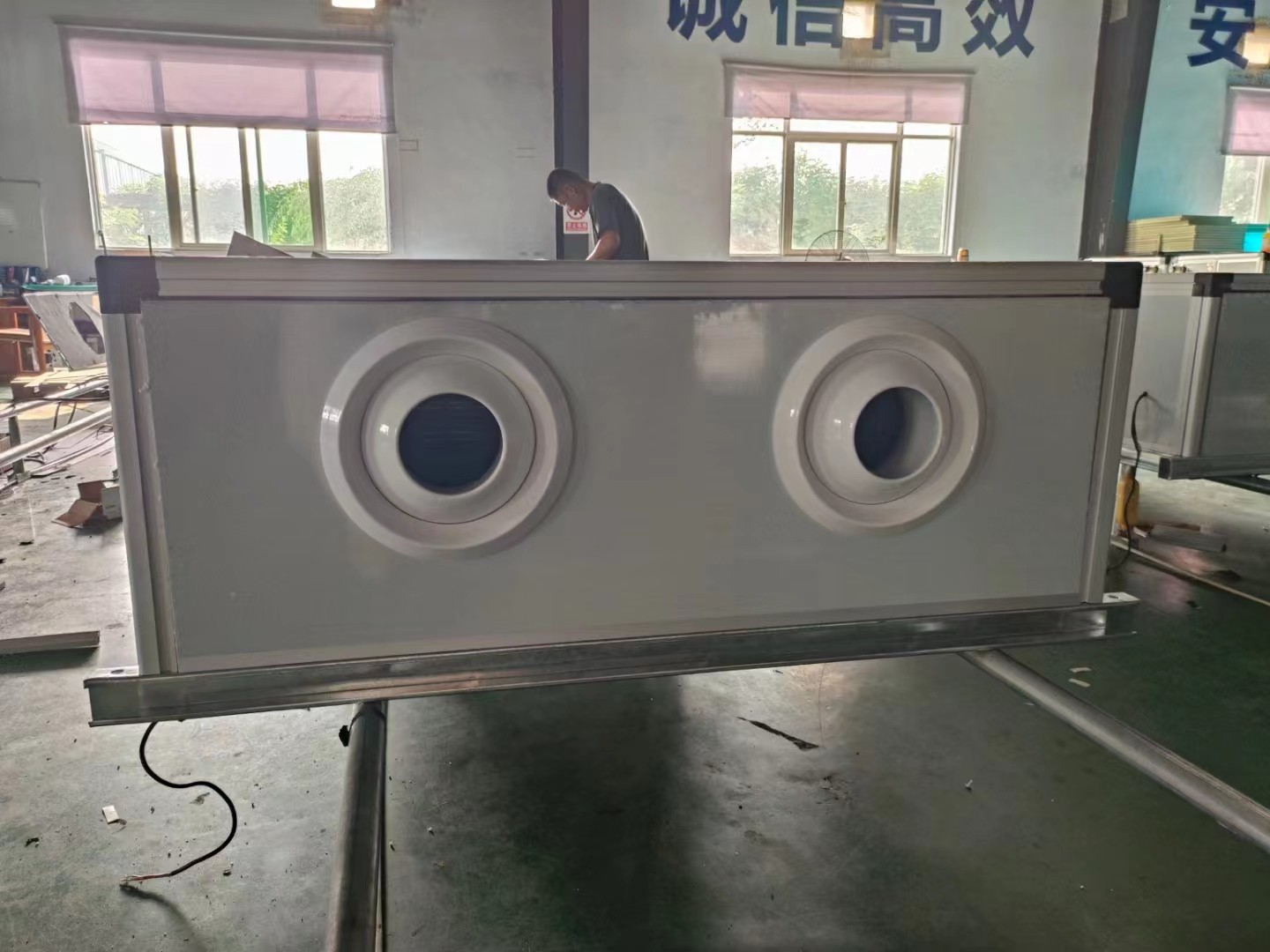 廠家講解吊頂式射流機組有哪些具體的處理方法？有什么獨特之處？